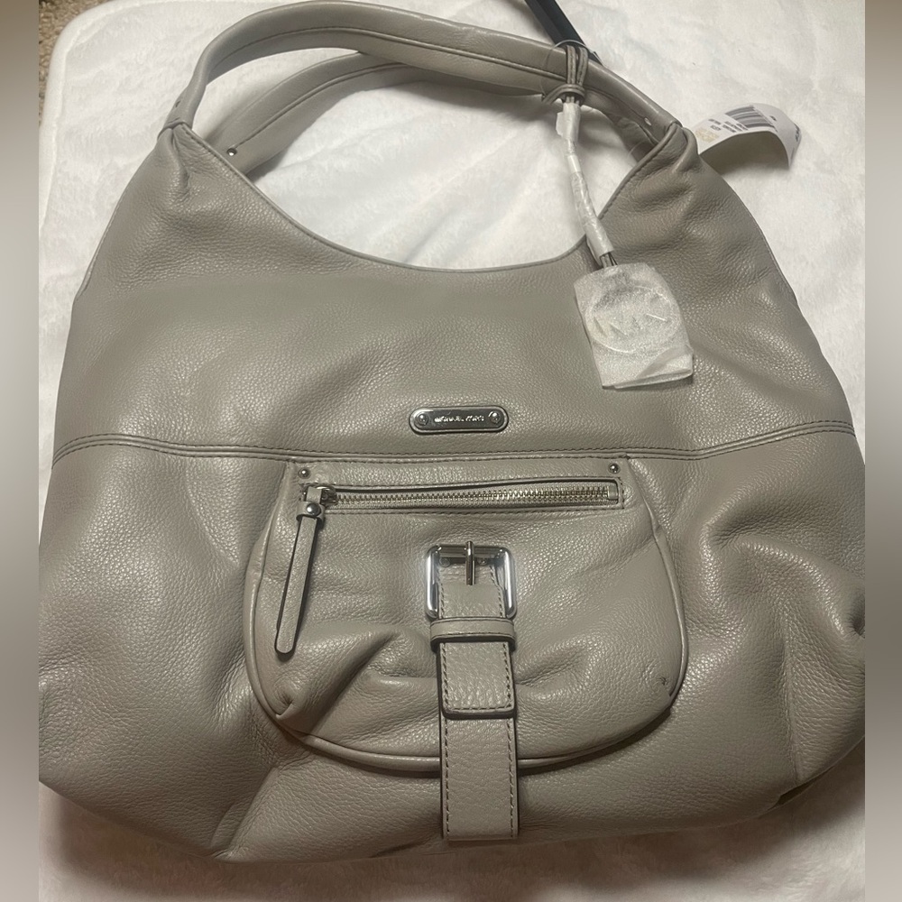 Michael Kors shoulder bag - light gray